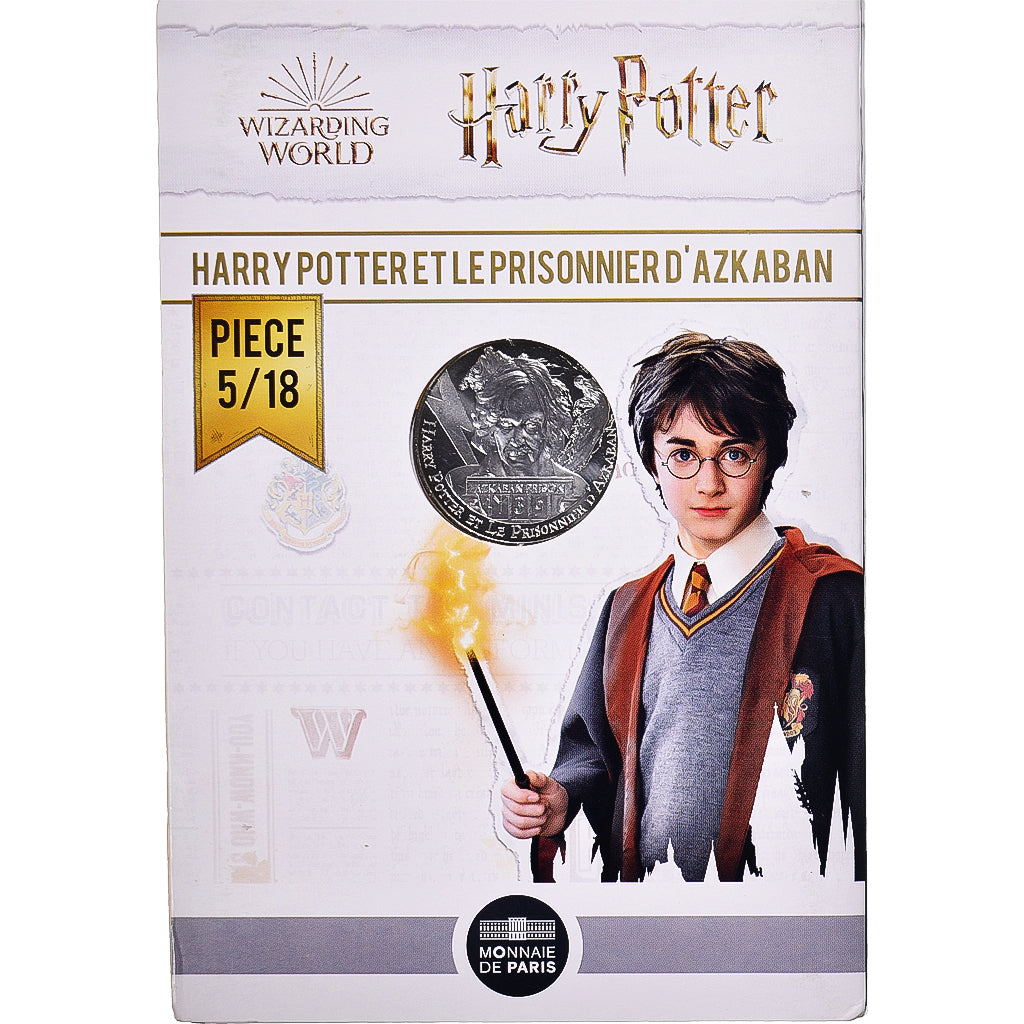 Francia, 10 Euro, 2021, Monnaie de Paris, Harry Potter et le le prisonnier