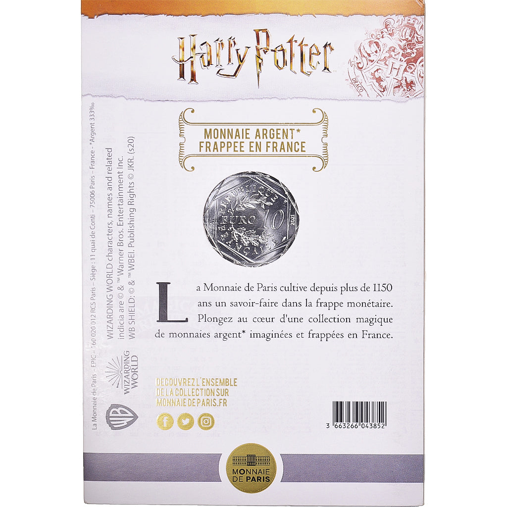 France, 10 Euro, 2021, Monnaie de Paris, Harry Potter et le le prisonnier