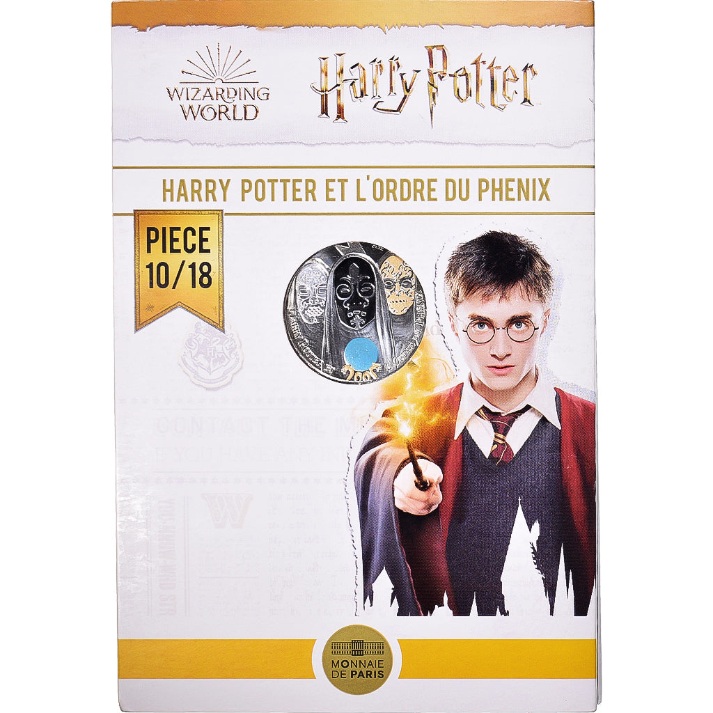 Francia, 10 Euro, 2021, Monnaie de Paris, Harry Potter et l'ordre du
