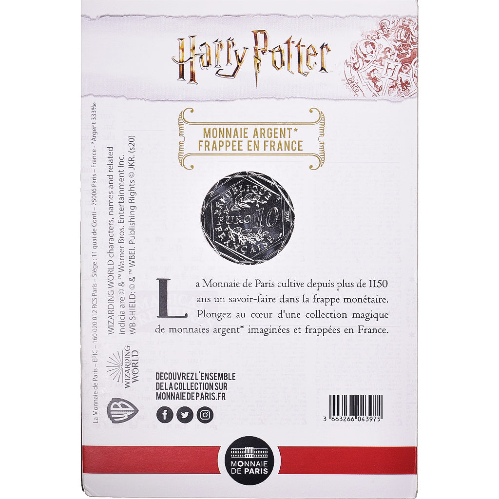 Frankreich, 10 Euro, 2021, Monnaie de Paris, Harry Potter et le prince de SANG