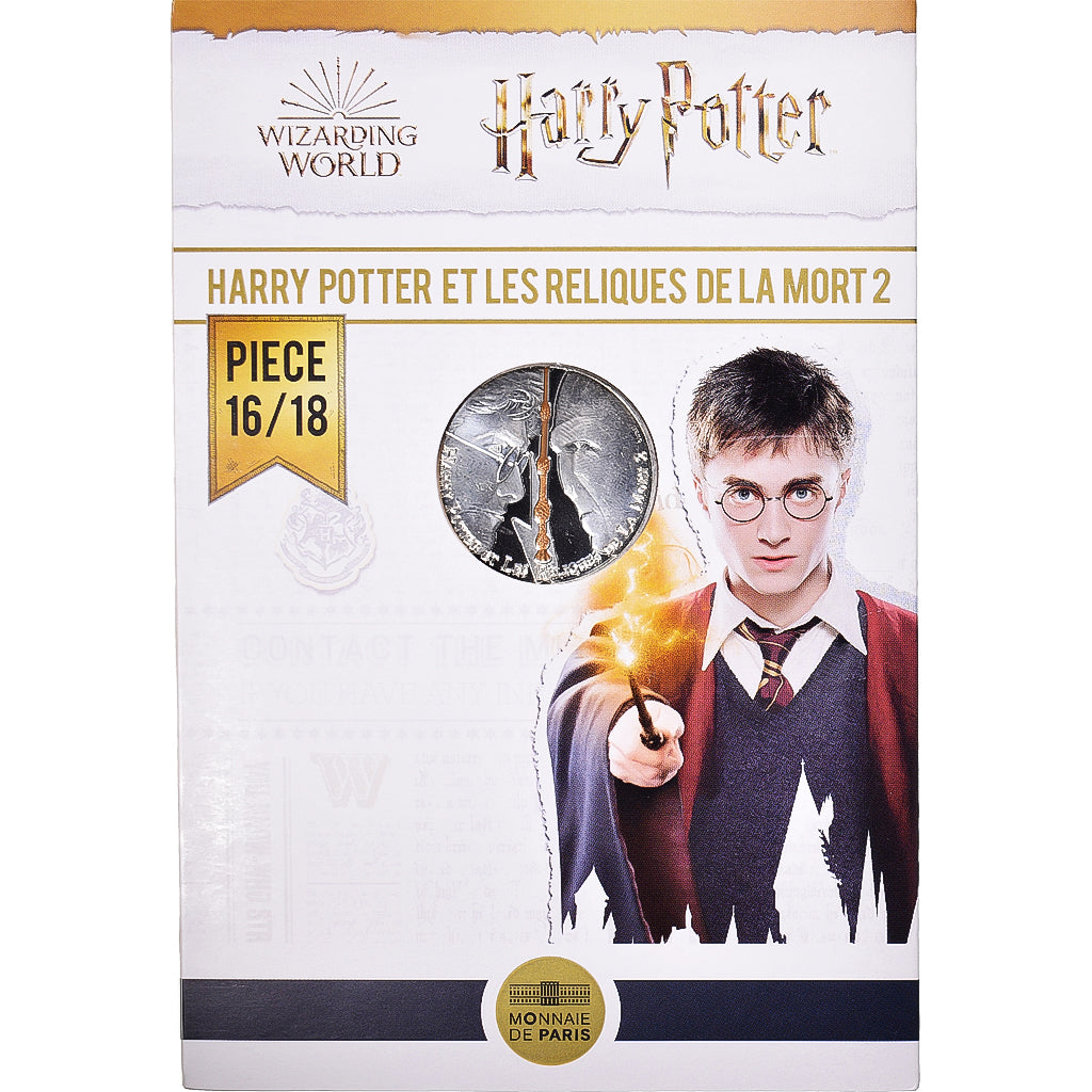Francia, 10 Euro, 2021, Monnaie de Paris, Harry Potter et les Reliques de la