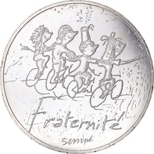 França, 10 Euro, Fraternité, 2014, Sempé, MS(63), Prata, Gadoury:EU718