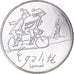 França, 10 Euro, Egalité Hiver Sempé, 2014, Paris, MS(64), Prata