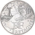 France, 10 Euro, Bretagne, 2012, Paris, MS(63), Silver, KM:1866