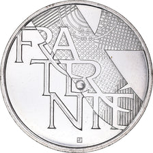 France, 5 Euros, Fraternité, 2013, AU(50-53), Silver, Gadoury:EU647