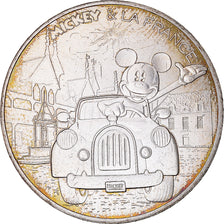 France, 10 Euro, 2018, Monnaie de Paris, Mickey À fond la caisse., AU(55-58)