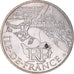 Francia, 10 Euro, 2011, Monnaie de Paris, Ile De France, MBC+, Plata