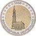 GERMANY - FEDERAL REPUBLIC, 2 Euro, 2008, Berlin, MS(63), Bi-Metallic, KM:261