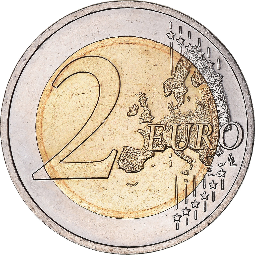GERMANIA - REPUBBLICA FEDERALE, 2 Euro, 2008, Stuttgart, SPL, Bi-metallico