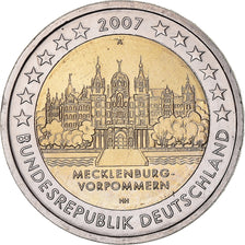 GERMANY - FEDERAL REPUBLIC, 2 Euro, Mecklembourg, 2007, Berlin, MS(63)