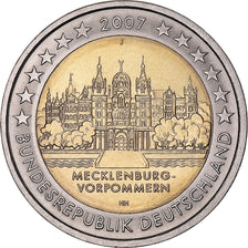 Niemcy - RFN, 2 Euro, 2007, Hambourg, MS(63), Bimetaliczny