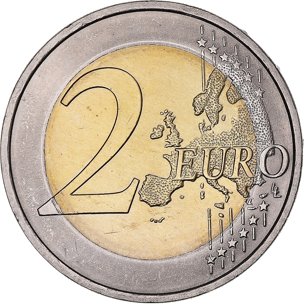 ALEMANHA - REPÚBLICA FEDERAL, 2 Euro, 2007, Hambourg, MS(63), Bimetálico