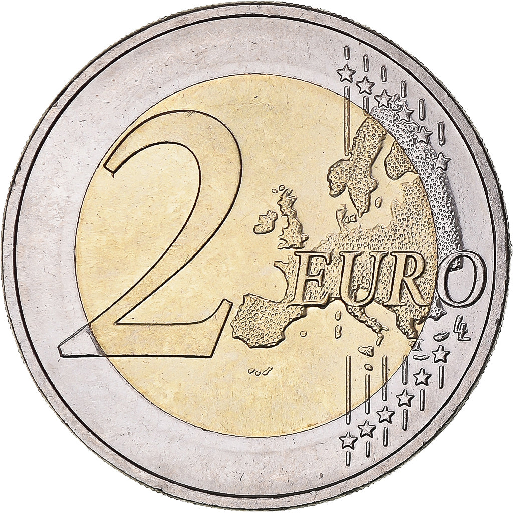 Niemcy - RFN, 2 Euro, 2011, Stuttgart, MS(63), Bimetaliczny, KM:293