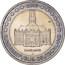 Germany, 2 Euro, 2009, Hambourg, MS(63), Bi-Metallic