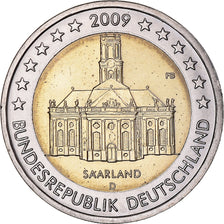 ALEMANHA - REPÚBLICA FEDERAL, 2 Euro, 2009, Munich, MS(64), Bimetálico, KM:276