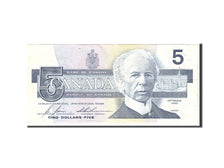 Biljet, Canada, 5 Dollars, 1986, Undated, KM:95c, TTB