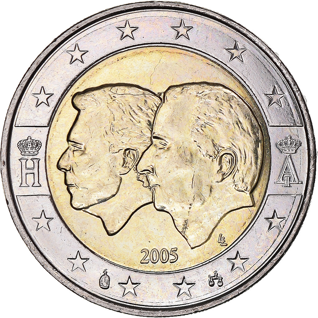 Belgium, 2 Euro, Schengen Agreement, 2005, Brussels, MS(63), Bi-Metallic, KM:240
