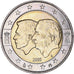 Belgium, 2 Euro, Schengen Agreement, 2005, Brussels, MS(63), Bi-Metallic, KM:240