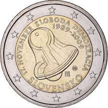 Slovakia, 2 Euro, Freedom, 2009, Kremnica, MS(63), Bi-Metallic, KM:107