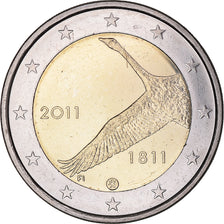 Finland, 2 Euro, Banque, 2011, Vantaa, MS(63), Bi-Metallic, KM:163
