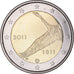 Finland, 2 Euro, Banque, 2011, Vantaa, MS(63), Bi-Metallic, KM:163