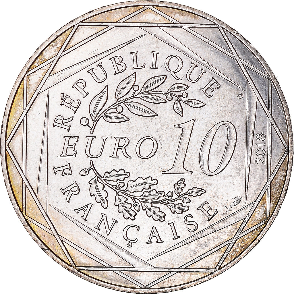 France, 10 Euro, 2018, Monnaie de Paris, Mickey Le roi de la petite reine