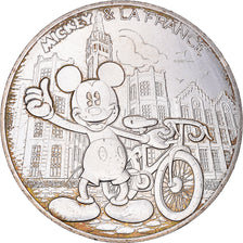 Francia, 10 Euro, 2018, Monnaie de Paris, Mickey Le roi de la petite reine, SPL