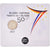 Frankrijk, 2 Euro, 50 ans du traité de l'Élysée, 2013, Monnaie de Paris, BU