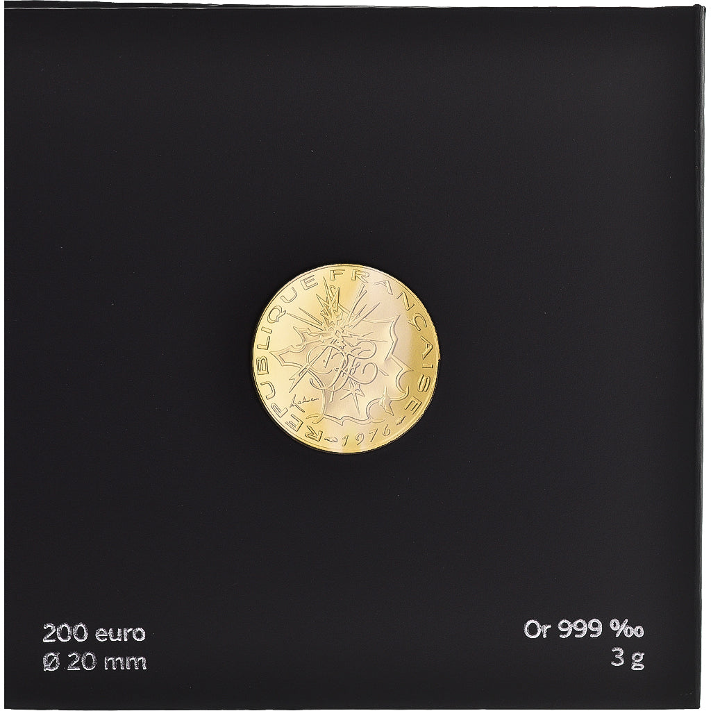 France, Monnaie de Paris, 200 Euro, 2019, Pessac, Pièce d’histoire . BU, FDC