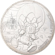 France, 10 Euro, 2018, Monnaie de Paris, Mickey  Libre comme l'air., SUP+