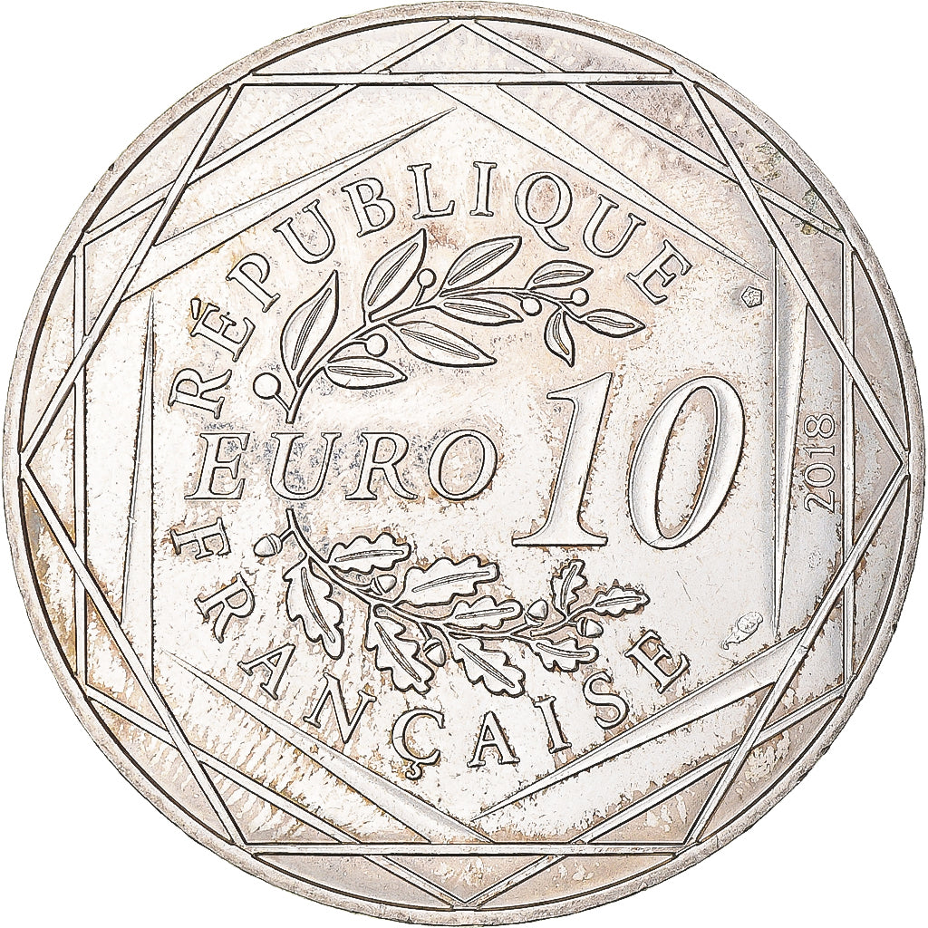 France, 10 Euro, 2018, Monnaie de Paris, Mickey  Libre comme l'air., SUP+