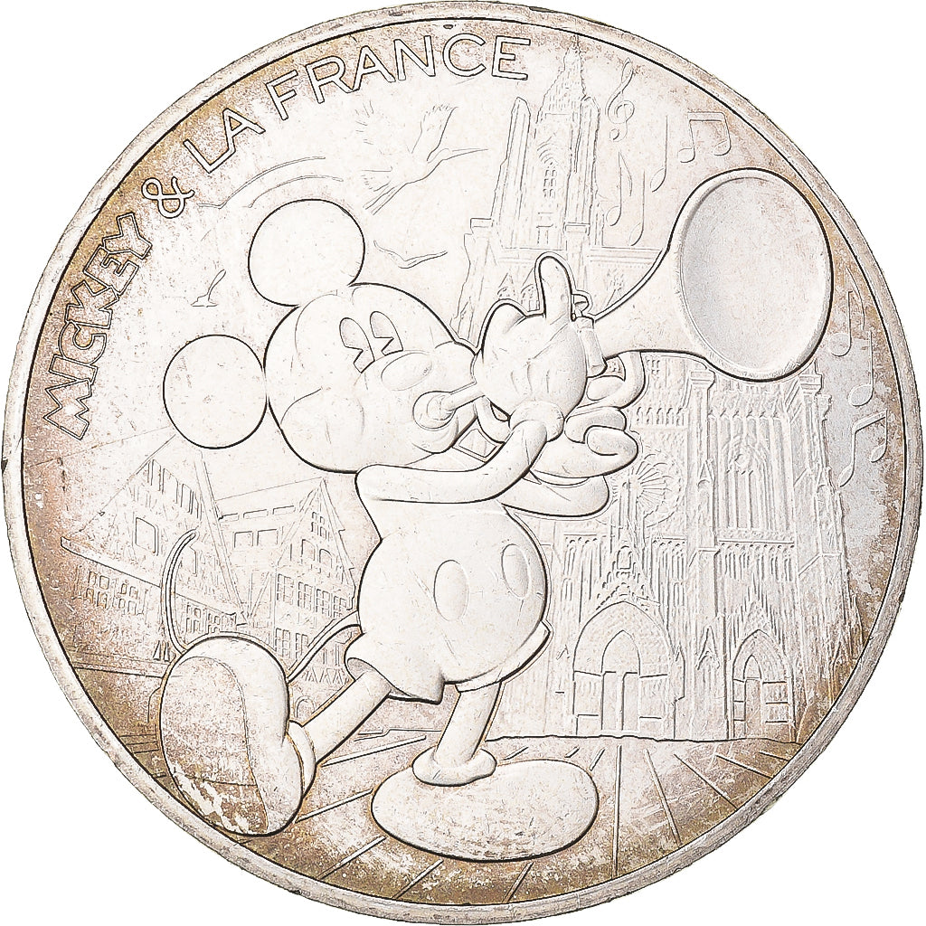 France, 10 Euro, 2018, Monnaie de Paris, Fugue à la Cathédrale, SUP+, Argent