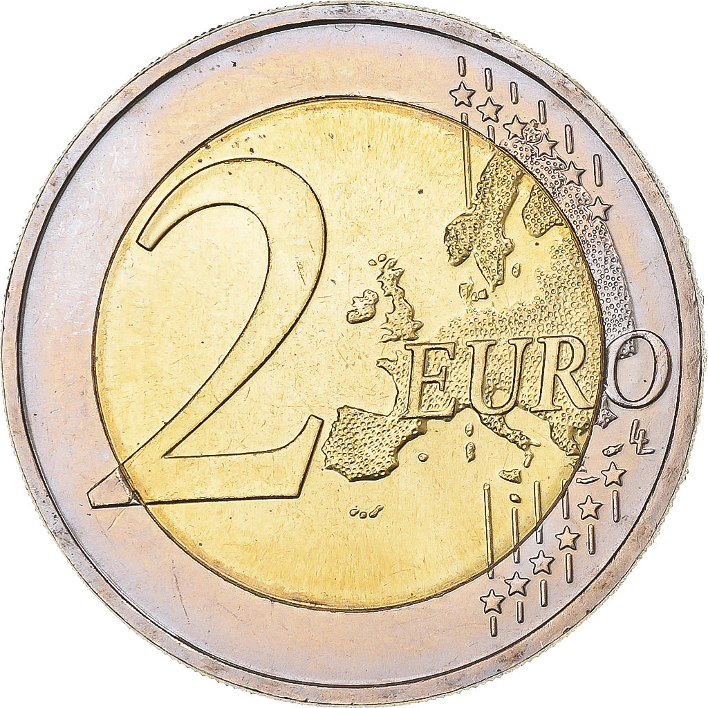 Germany, 2 Euro, 2007, Berlin, TRAITÉ DE ROME 50 ANS, AU(55-58), Bi-Metallic