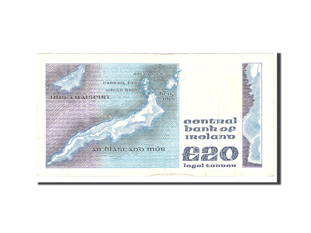 Banknote, Ireland - Republic, 20 Pounds, 1987, 1987-07-19, KM:73c, EF(40-45)