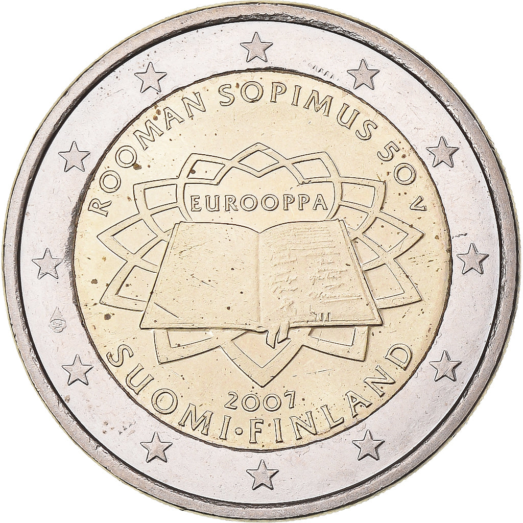 Finland, 2 Euro, 2007, EF(40-45), Bi-Metallic, KM:138