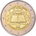 Grecia, 2 Euro, Traité de Rome 50 ans, 2007, Athens, SPL, Bi-metallico, KM:216