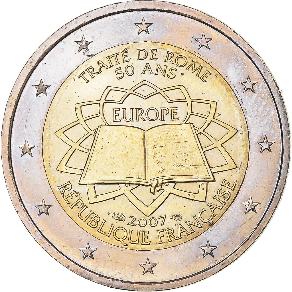 France, 2 Euro, 2007, Paris, SUP, Bimétallique, KM:1460