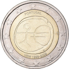 Portugal, 2 Euro, European Monetary Union, 10th Anniversary, 2009, Lisbon
