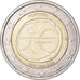 Portugal, 2 Euro, European Monetary Union, 10th Anniversary, 2009, Lisbon