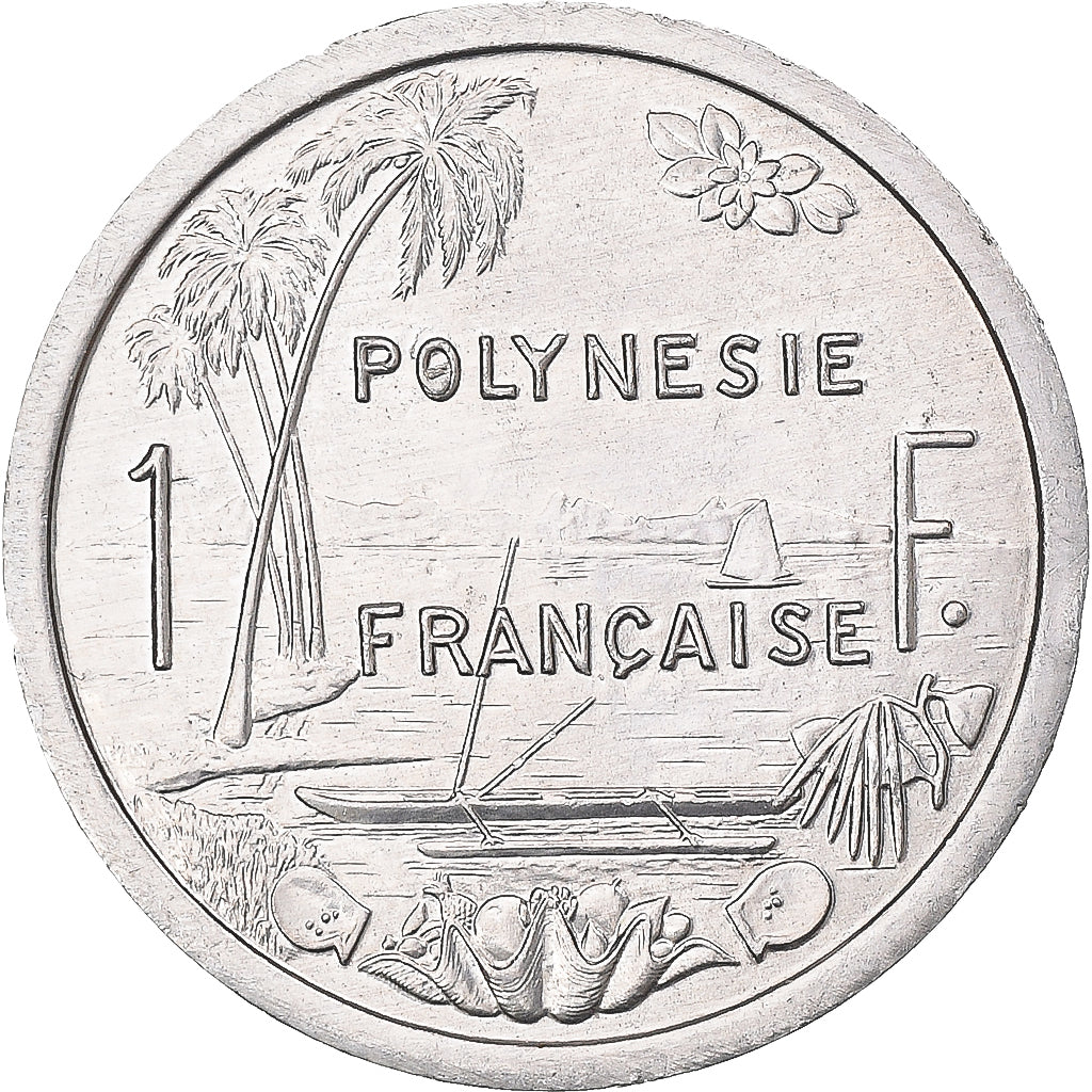 Coin, French Polynesia, Franc, 2004, Paris, AU(55-58), Aluminum, KM:11