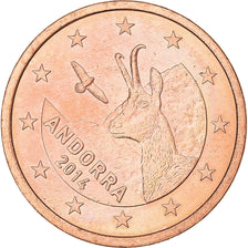 Andorra, 5 Euro Cent, 2014, SC, Cobre chapado en acero