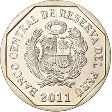 Monnaie, Pérou, Nuevo Sol, 2011, SPL, Cupro-nickel