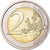 Italie, 2 Euro, 2009, LOUIS BRAILLE., SPL, Bimétallique