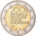 France, 2 Euro, Presidence Francaise Union Europeenne 2008, 2008, Paris, SPL
