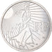 Francia, 15 Euro, 2008, Semeuse, SC, Plata, Gadoury:2, KM:1535
