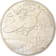 França, 10 Euro, 2018, Pessac, Mickey Occitanie., AU(50-53), Prata