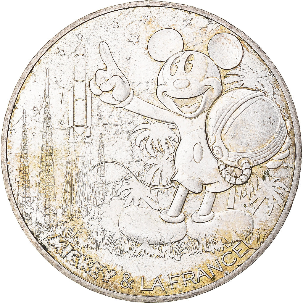France, 10 Euro, 2018, Monnaie de Paris, MICKEY COMPTE À REBOURS, TTB, Argent