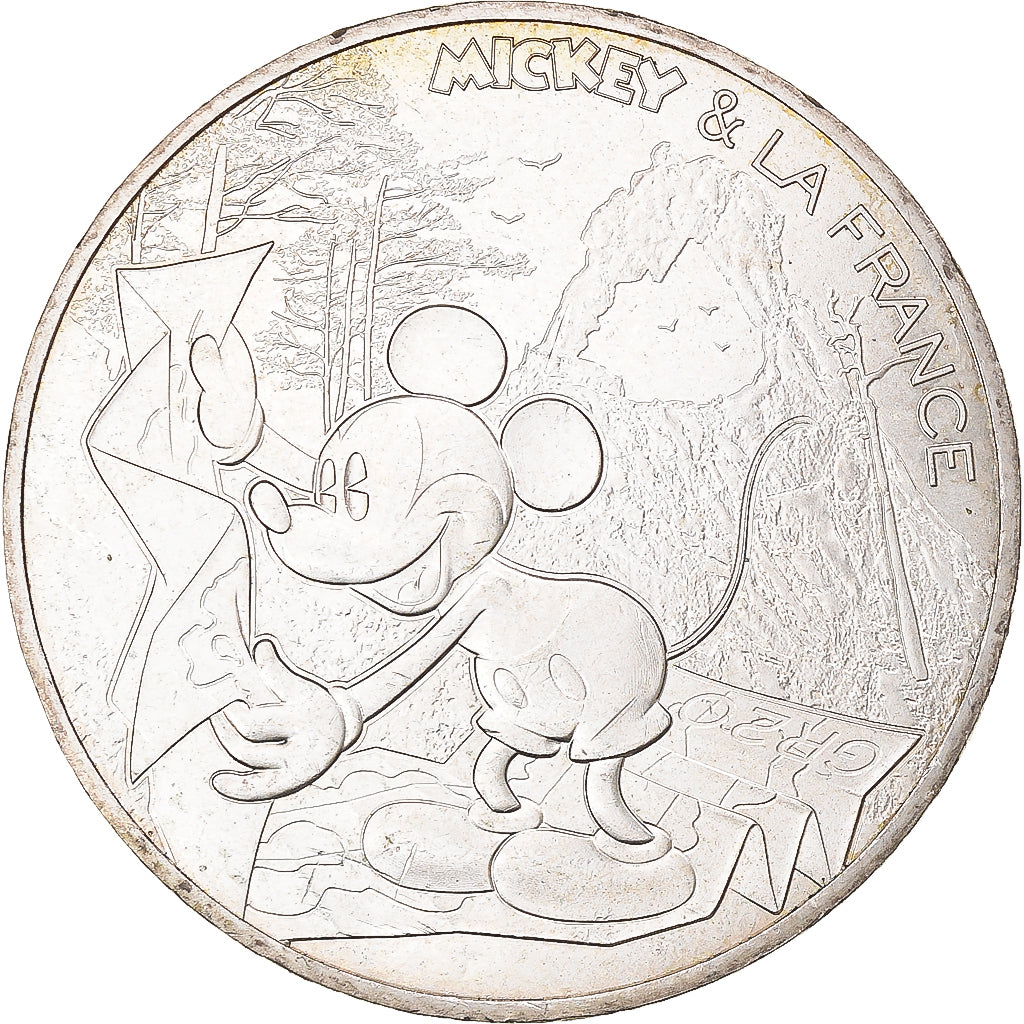 France, 10 Euro, 2018, Monnaie de Paris, Balade de toute beauté, TTB, Argent