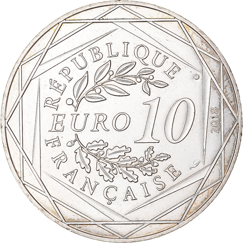 Frankreich, 10 Euro, 2018, Monnaie de Paris, Mickey Cathédrale de Strasbourg