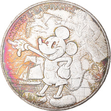 France, 10 Euro, 2018, Monnaie de Paris, Mickey Saint-Malo, EF(40-45), Silver